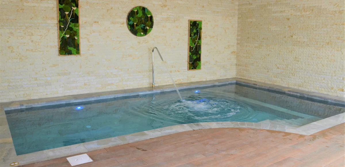Piscină cu tun de apă și aqua bubble