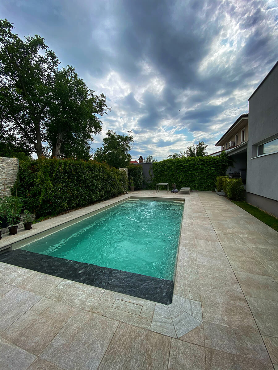 Piscină Compass cu Automatizare Completă