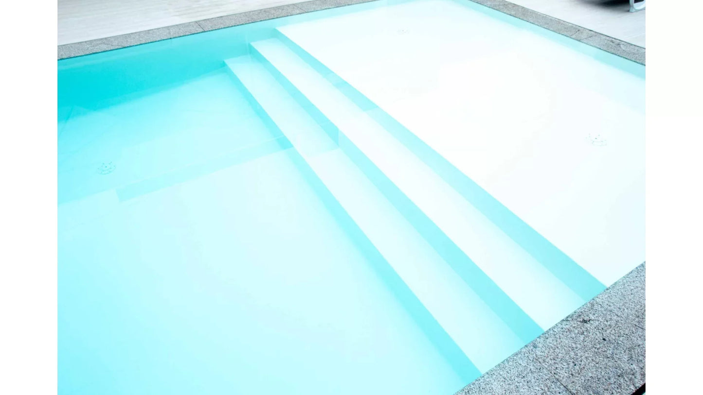 Liner White Unicolor - HaogenPlast 1.5mm ( rola 41.25 m³ )