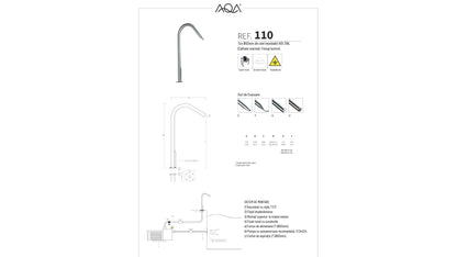 Tun 110-E D63mm inox 316L