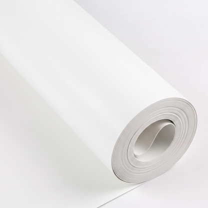 Liner White Unicolor - HaogenPlast 1.5mm ( rola 41.25 m³ )