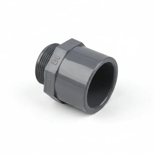 Niplu PVC-U Filet Exterior piscină D50x63x2″