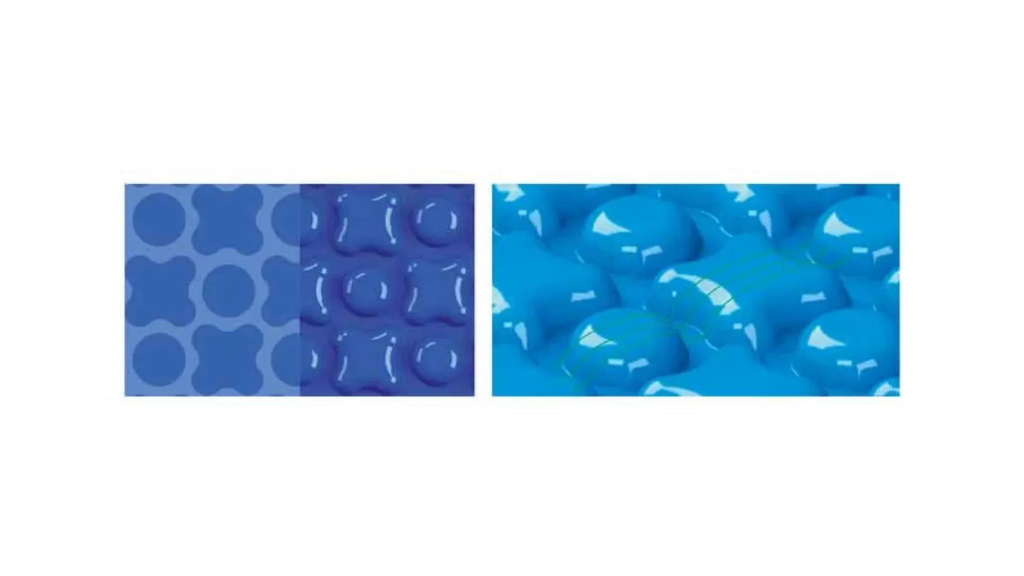 Prelata Solara 3.5*7m OXO Blue 500 microni