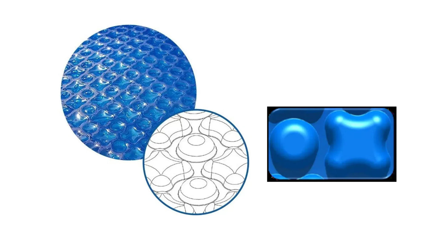 Prelata Solara 3.5*7m OXO Blue 500 microni